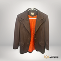 Vintage Blazer - Pant-Man Brown Tailored Jacket - Size (M/L-14) (1970-1980)
