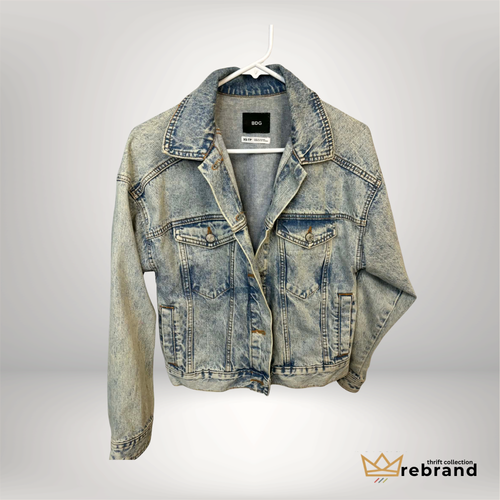 Denim Jacket Oversized -BDG Urban Outfitters- Blue - Size Small (2010+)