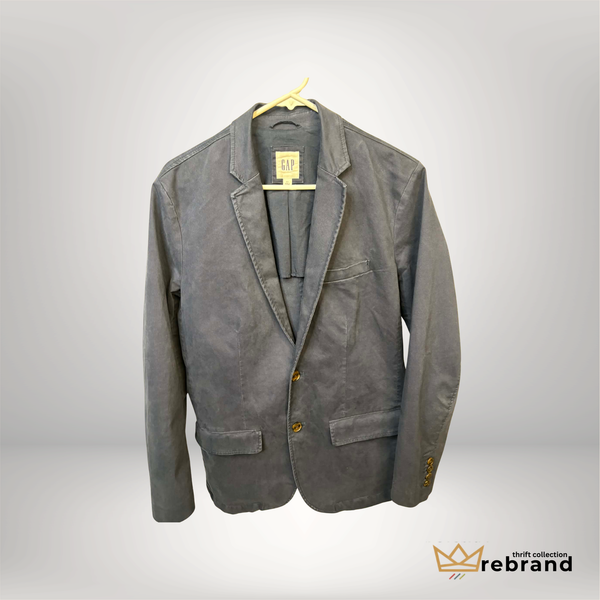 Navy Tailored Blazer — GAP- Navy- Size M (2010s)