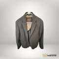 Tweed Blazer— "Black Brown"- Charcol Tweed- Size M (mens) (Mid 2000s)