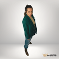 Vintage 90s Emerald Green Oversized Blazer – Fashion Spirit Size 8