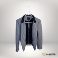 Blazer - Women's Black & White Checkered-Banana Republic - New with tags