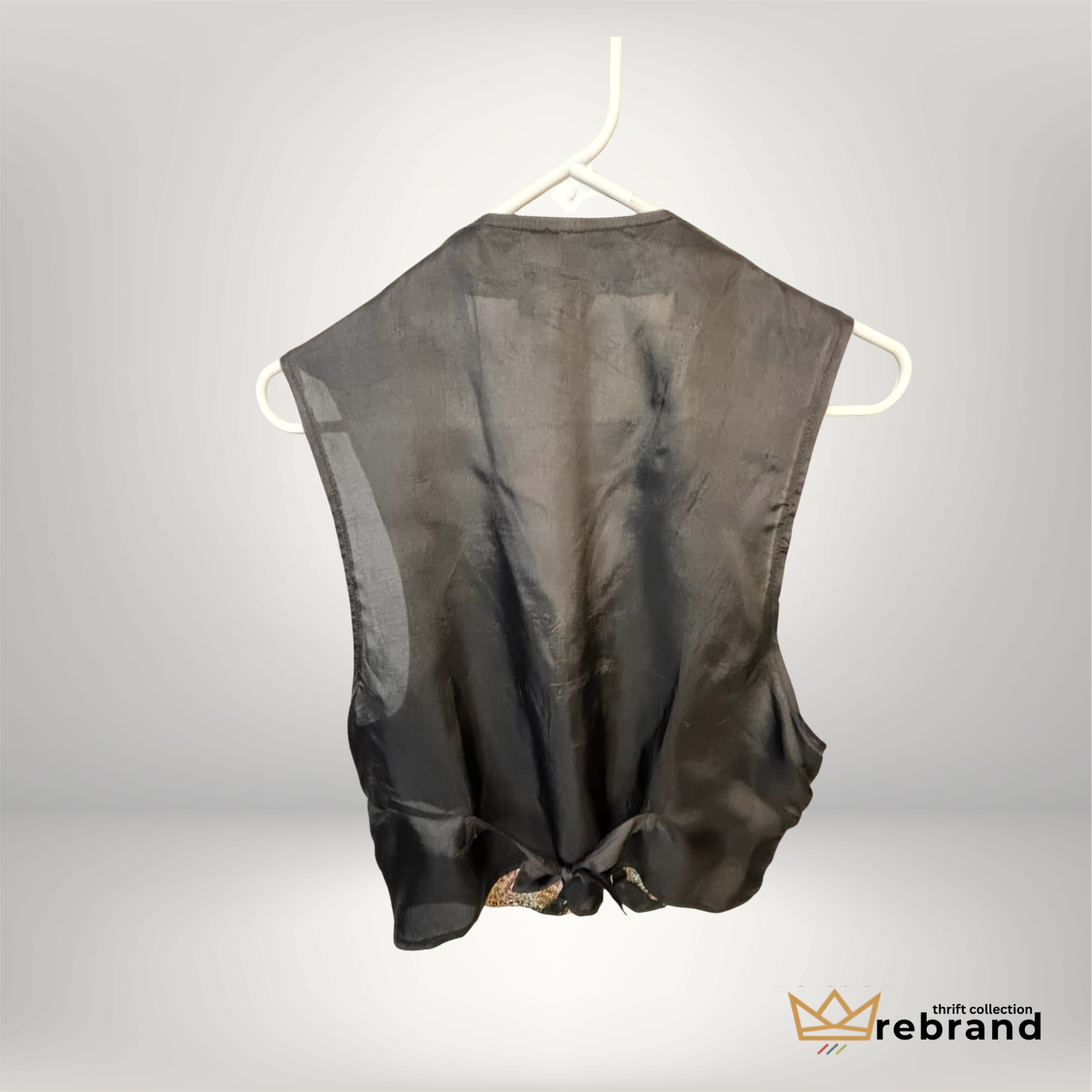 Vintage Tapestry Vest- "Robertiu" Size- Medium (1990)