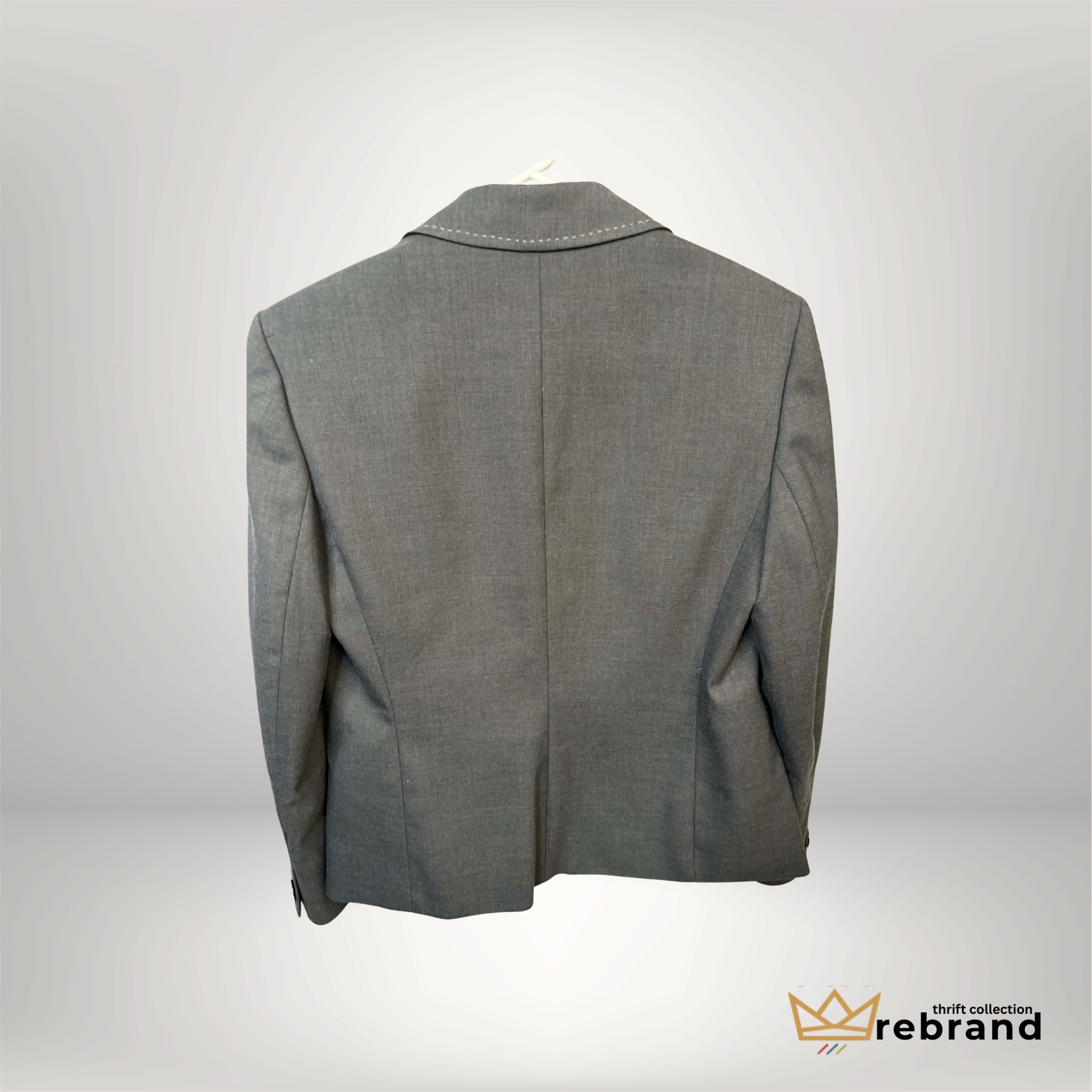 Tailored Blazer— Kasper- Grey- Size s-M (Mid 2000s)