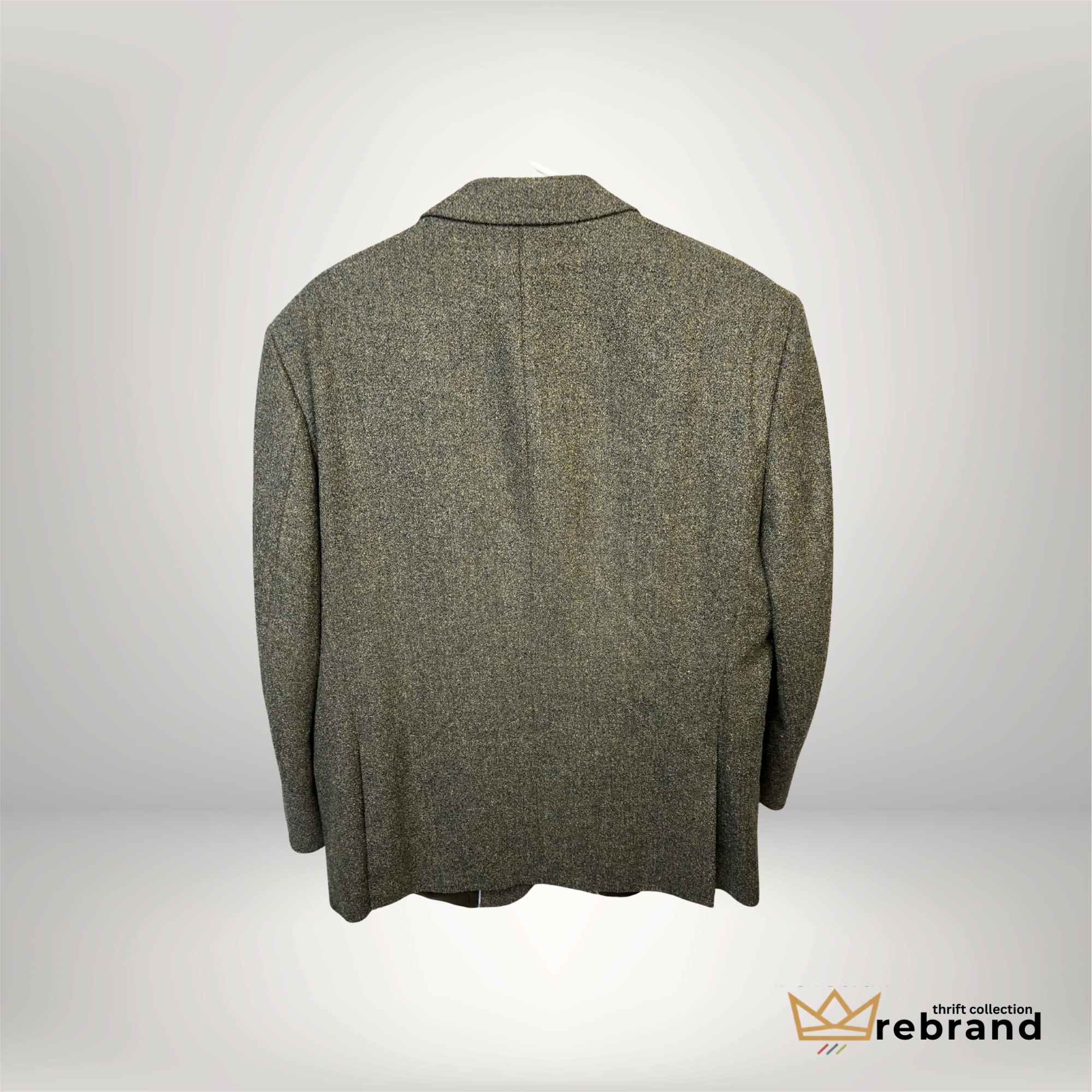 Vintage Canadian Made Wool Blazer - Size- L (1990-2000s)