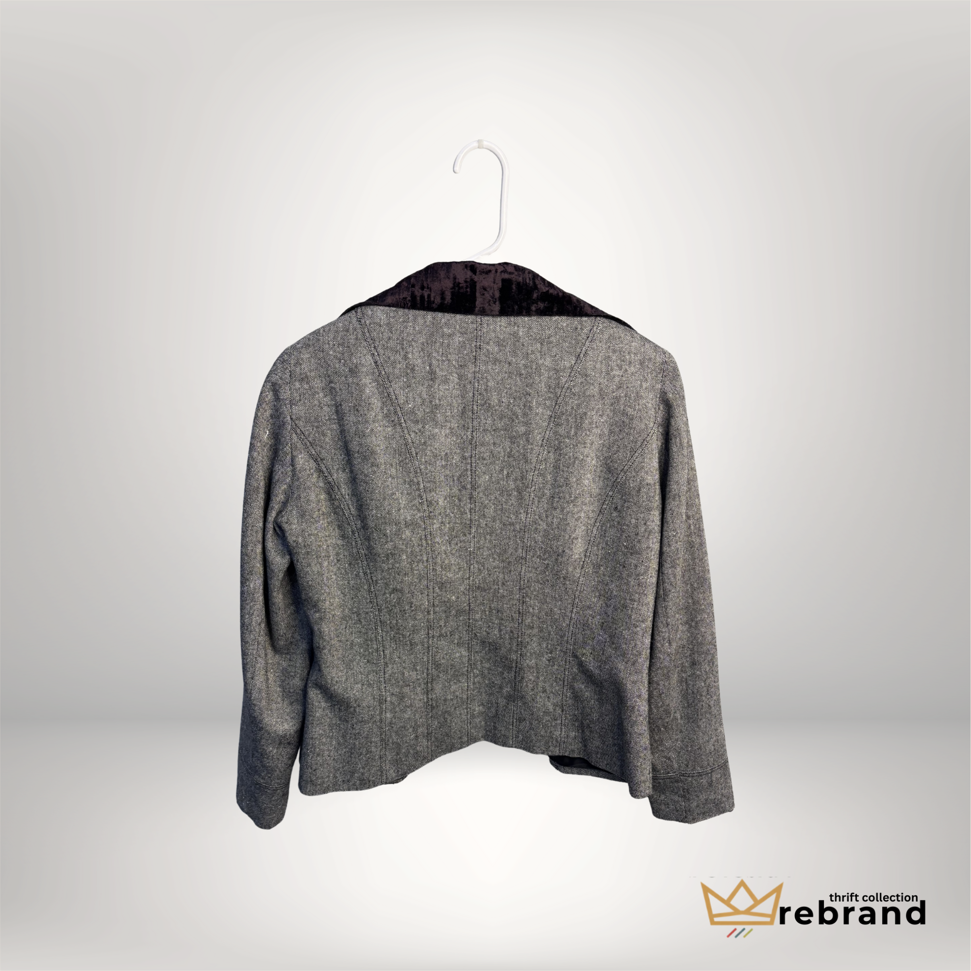 Blazer Indie/Art- Women's Grey - "VEX" (2009-2012), Size Med