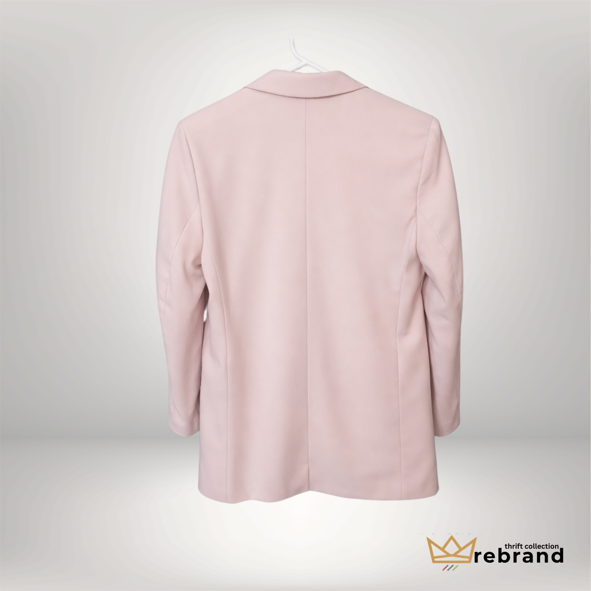 H&M Blush Pink Double Breasted Blazer – Women’s Small/Medium