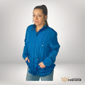 Vintage London Fog Tradition Cobalt Blue Utility Jacket – Size 16