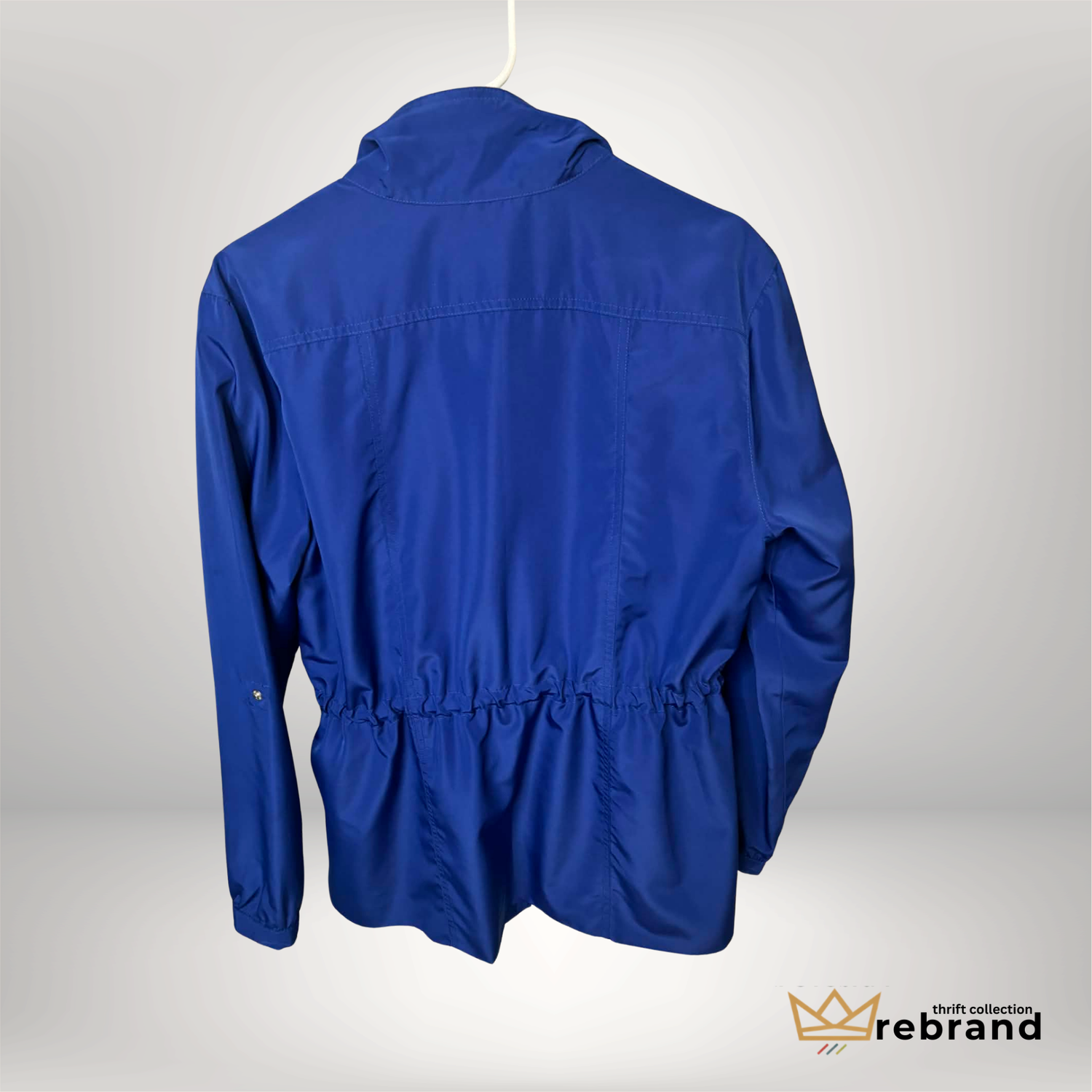 Vintage London Fog Tradition Cobalt Blue Utility Jacket – Size 16