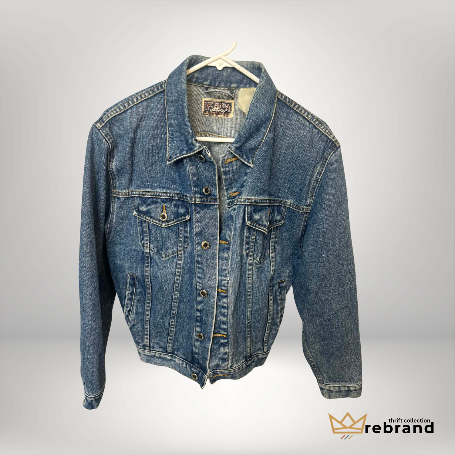 Vintage Cropped Denim Jacket – Nevada Jeanswear