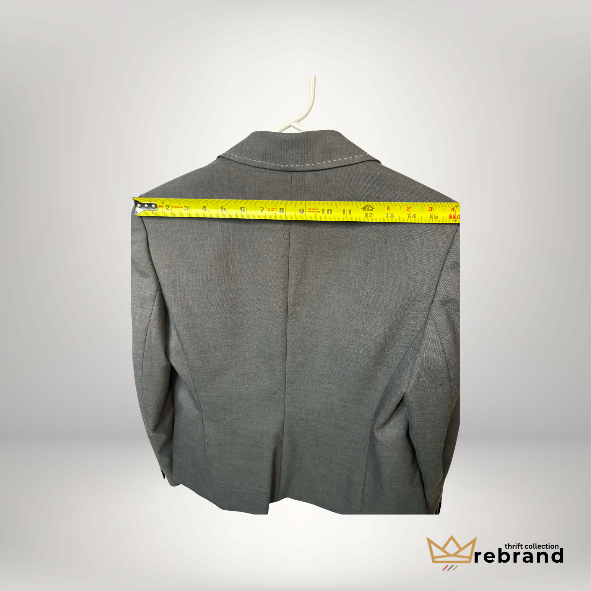 Tailored Blazer— Kasper- Grey- Size s-M (Mid 2000s)