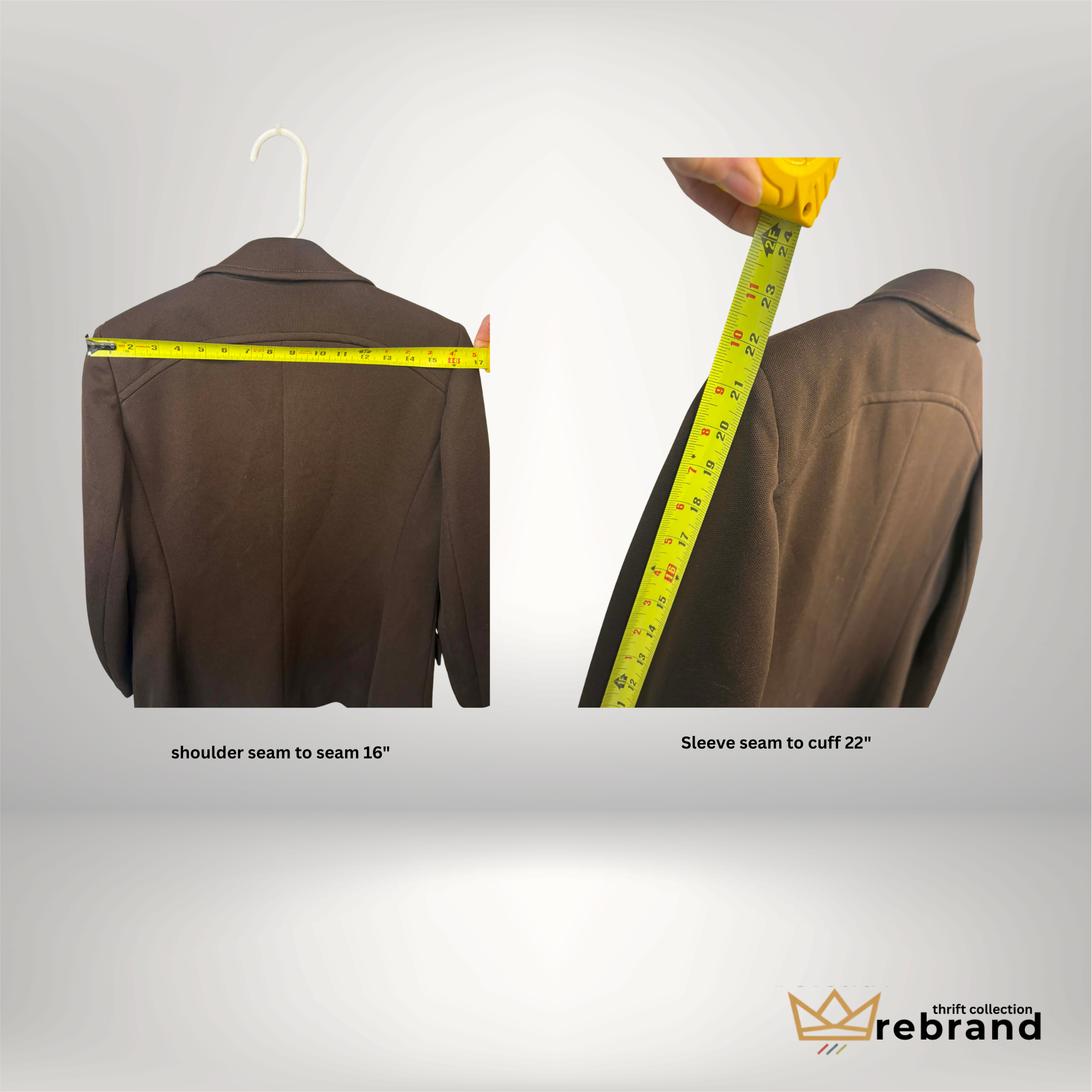 Vintage Blazer - Pant-Man Brown Tailored Jacket - Size (M/L-14) (1970-1980)