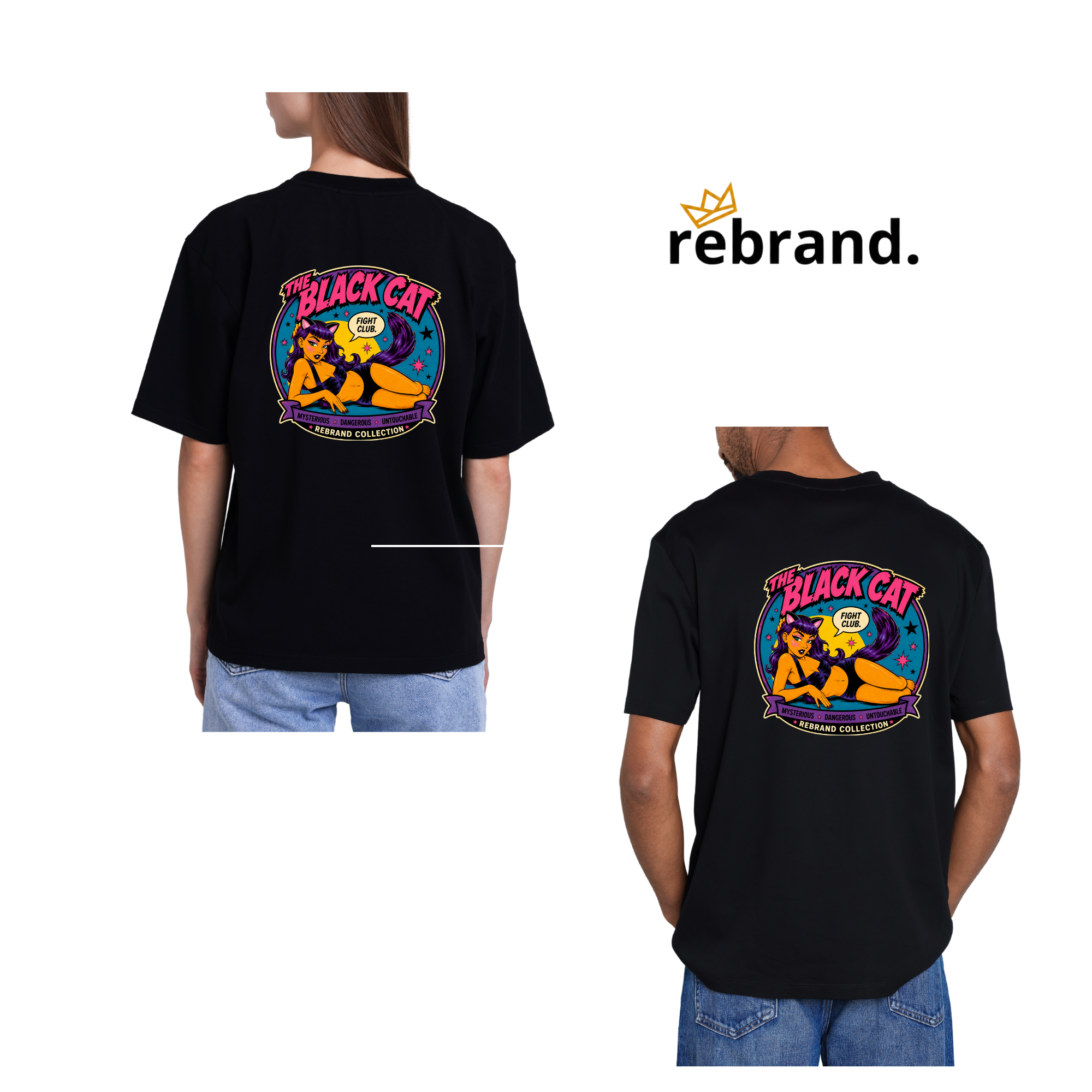 THE BLACK CAT - Rebrand Collection Archetype Shirt