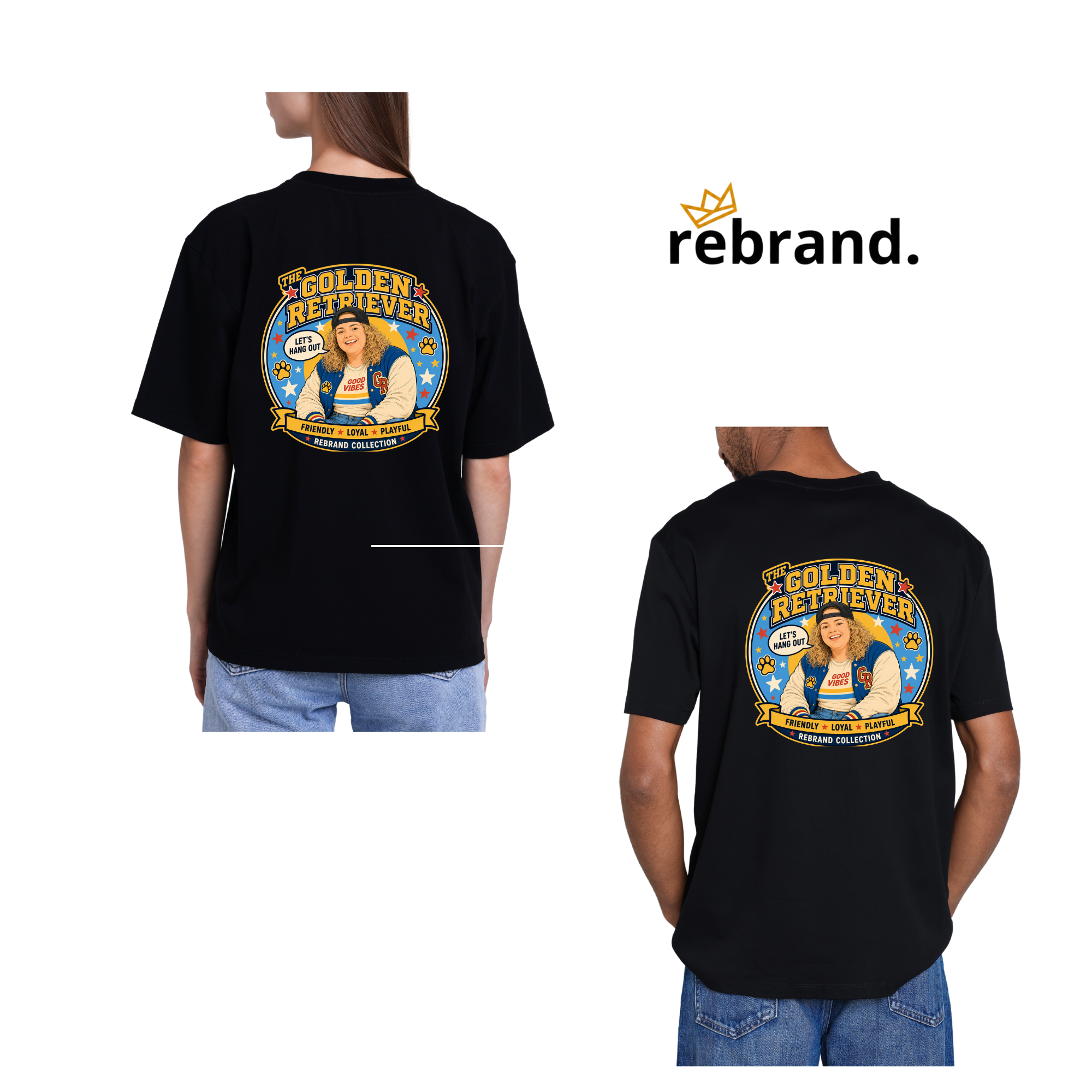 THE GOLDEN RETRIEVER - Rebrand Collection Archetype Shirt