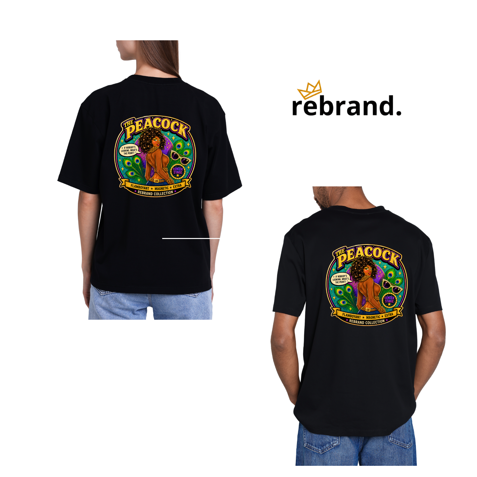 THE PEACOCK- Rebrand Collection Archetype Shirt (Copy)